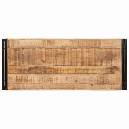 Baderomshylle 120 x 50 x 23 cm Massiv mango tre, jern