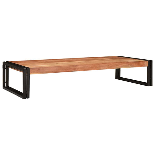 Badehylle med hylle 120 x 50 x 23 cm Massiv mango tre, jern