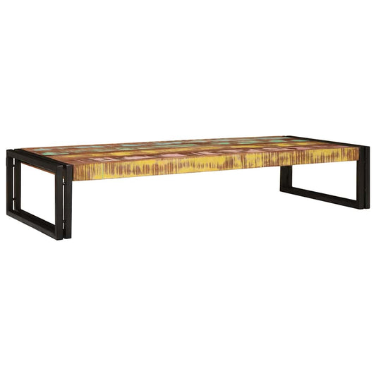 Badehylle med hylle 120 x 50 x 23 cm Massiv mango tre, jern