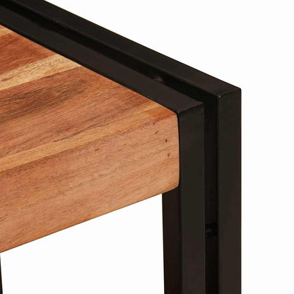 Servantskap Tre til bad 71 x 33 x 58 cm Massiv Akasietre, Jern