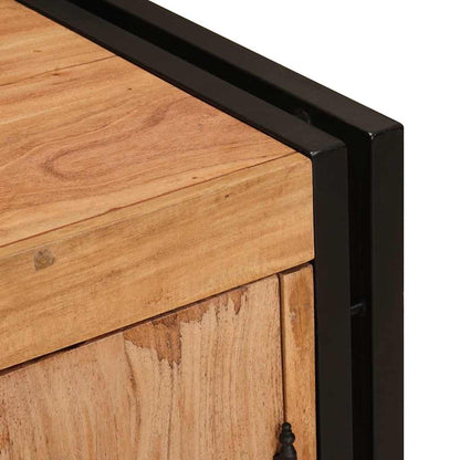 Nattbord Sengbord Tre Brun 38 x 33 x 58 cm heltre akasie