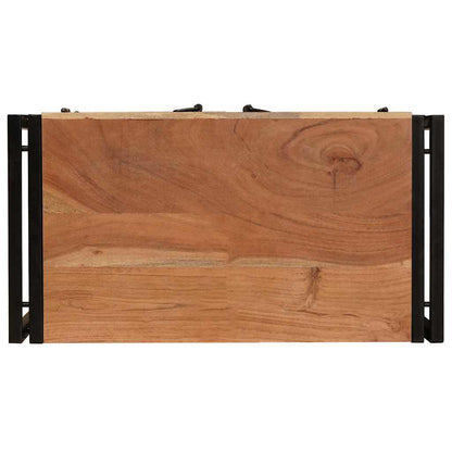 Nattbord Sengbord Tre Brun 38 x 33 x 58 cm heltre akasie
