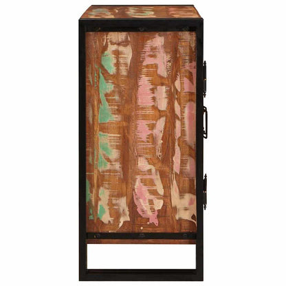 Nattbord Sengbord Tre Flerfarget 38 x 33 x 58 cm gjenvunnet heltre