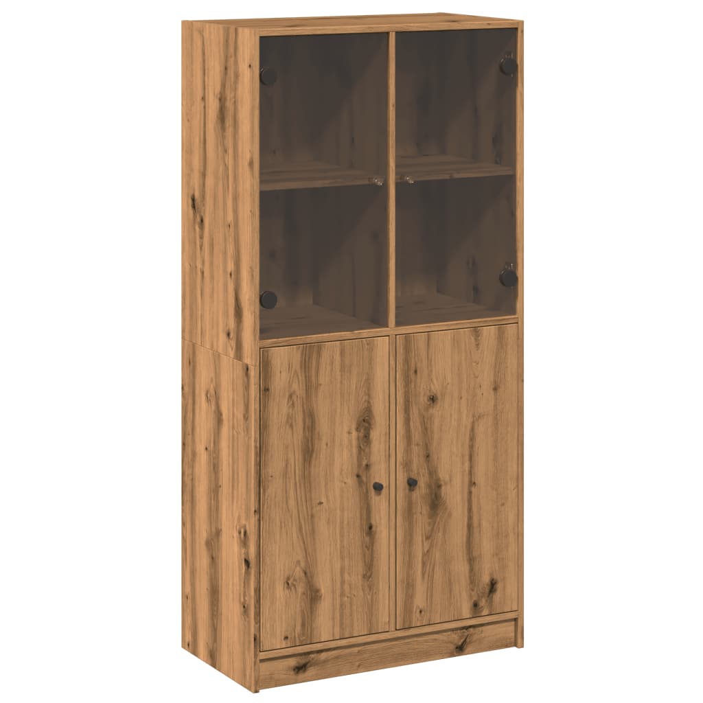 Skap Artisan Eik med dører 68x37x142 cm