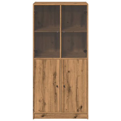 Skap Artisan Eik med dører 68x37x142 cm
