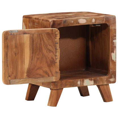 Nattbord Sengbord Tre Gjenvunnet Heltre 40x32x46 cm