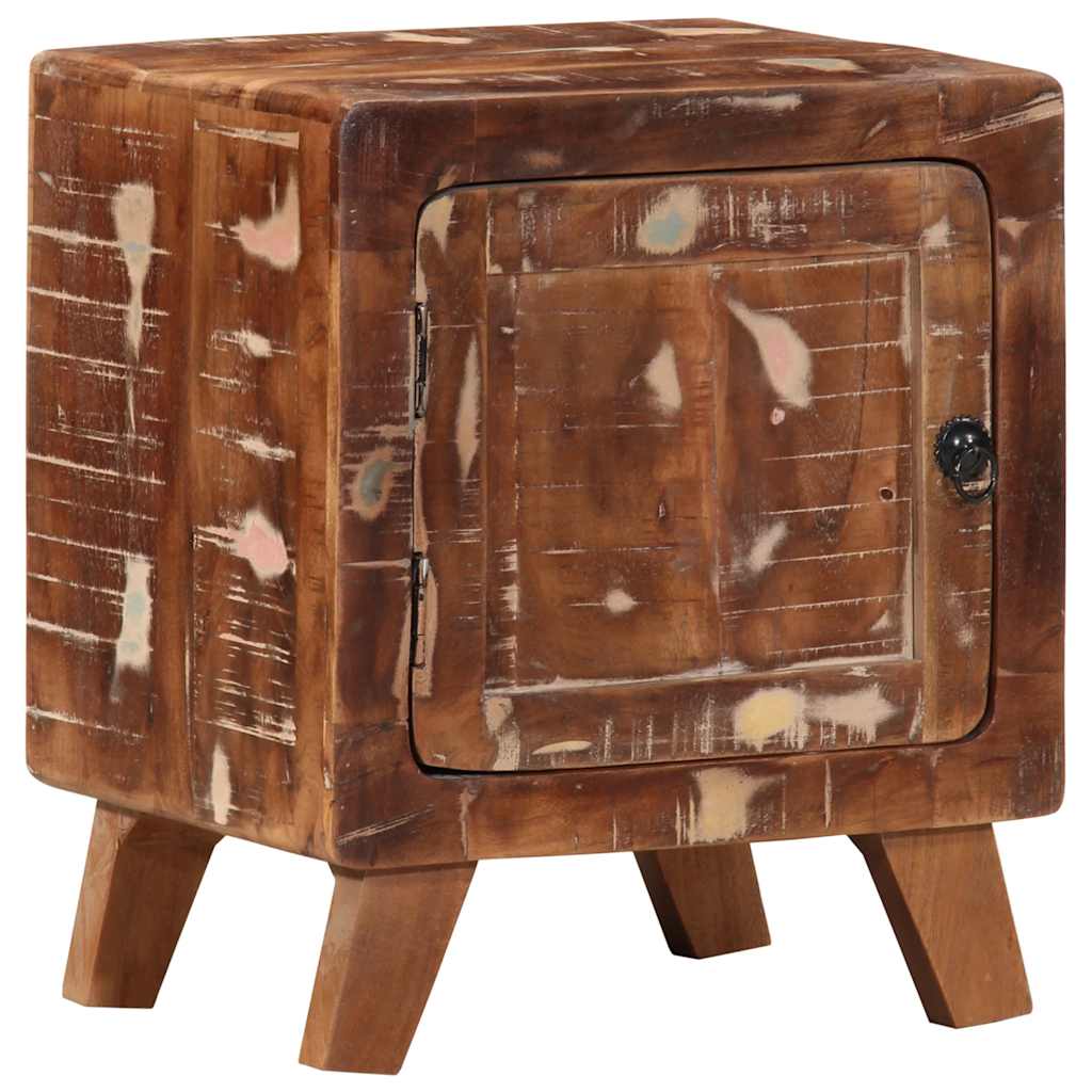 Nattbord Sengbord Tre Gjenvunnet Heltre 40x32x46 cm