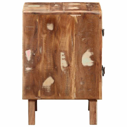 Nattbord Sengbord Tre Gjenvunnet Heltre 40x32x46 cm