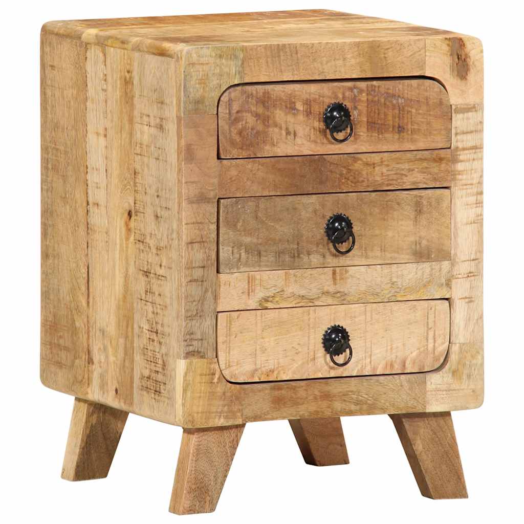 Nattbord Sengbord Tre heltre mangotre 37x32x50 cm