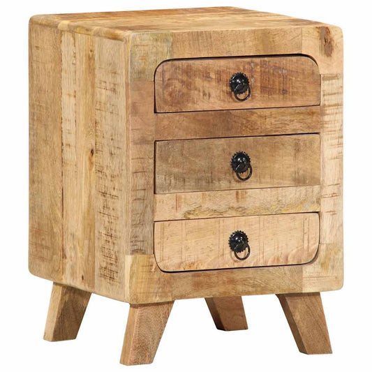 Nattbord Sengbord Tre heltre mangotre 37x32x50 cm