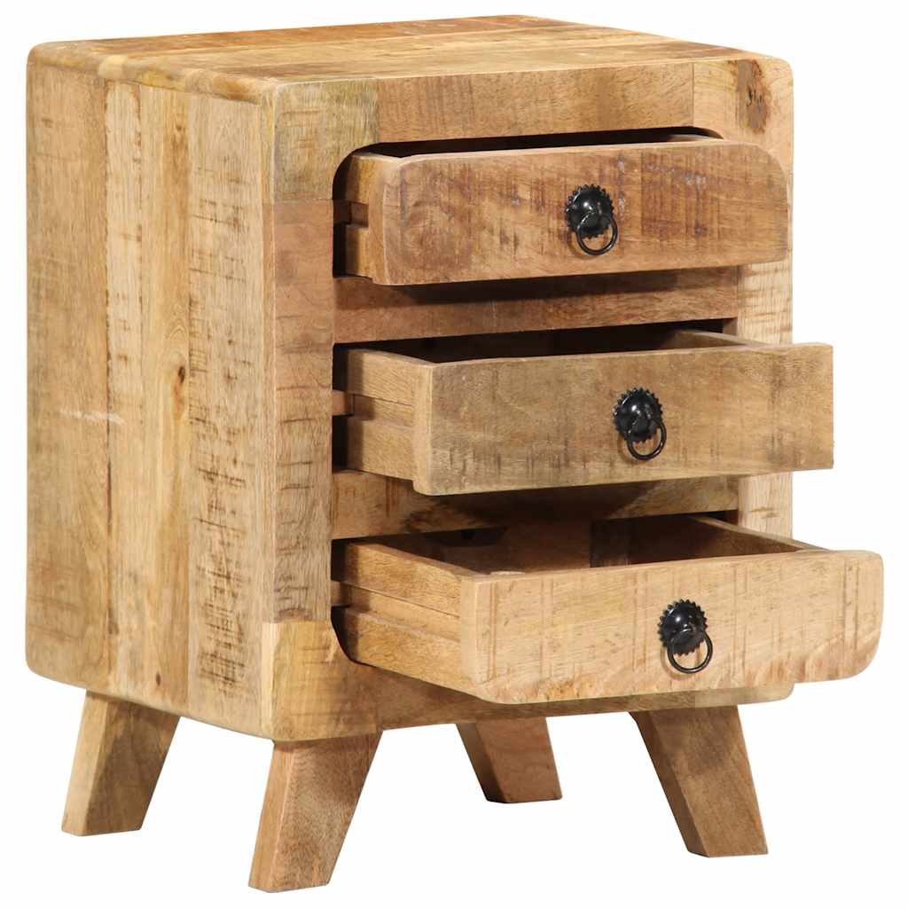 Nattbord Sengbord Tre heltre mangotre 37x32x50 cm