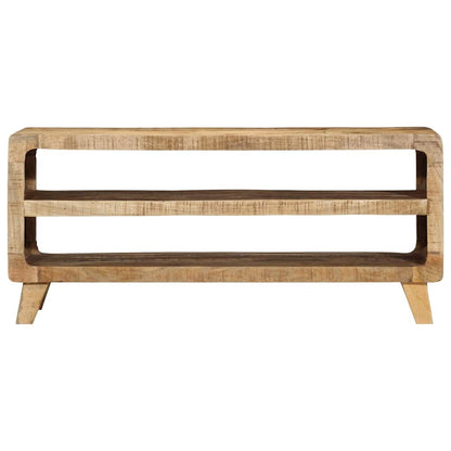 TV-Møbel Tre Tv-benk 105x46x32 cm grov heltre mango