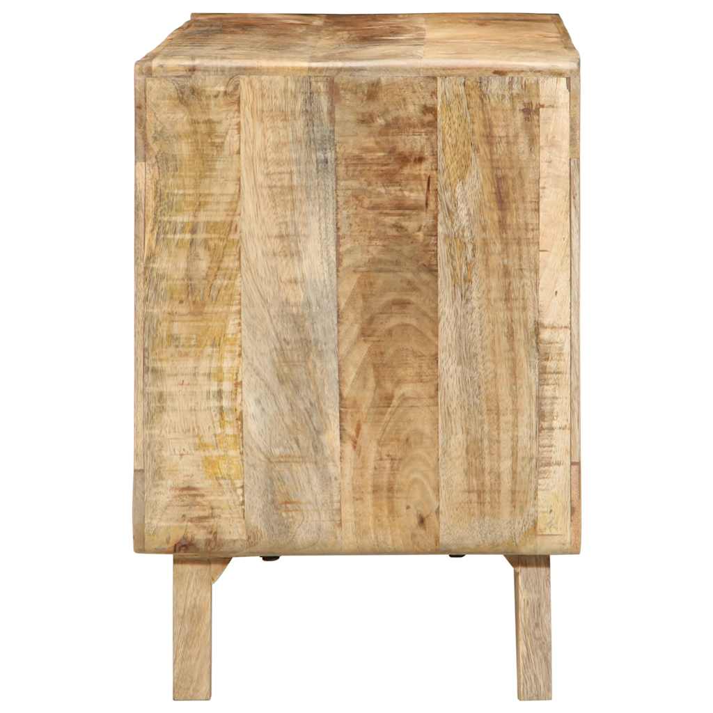 TV-Møbel Tre Tv-benk 105x46x32 cm grov heltre mango