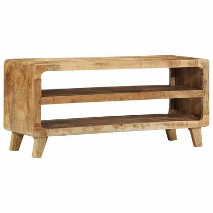 TV-Møbel Tre Tv-benk 105x46x32 cm grov heltre mango