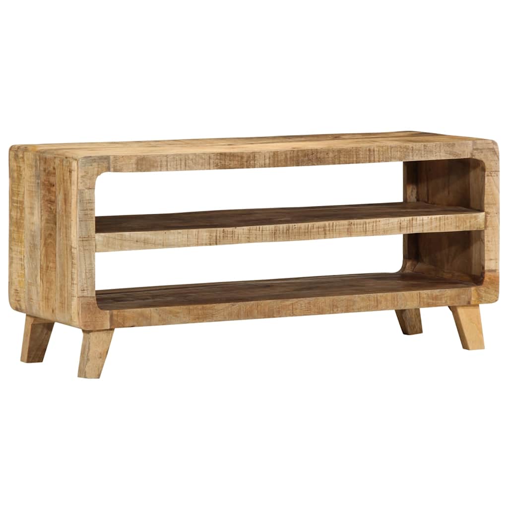 TV-Møbel Tre Tv-benk 105x46x32 cm grov heltre mango