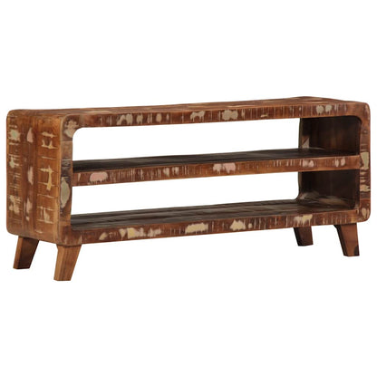 TV-Møbel Tre Tv-benk 105x46x32 cm gjenvunnet heltre