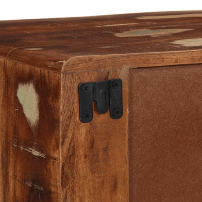 TV-Møbel Tre Tv-benk Veggmontert 100x32x25 cm gjenvunnet heltre