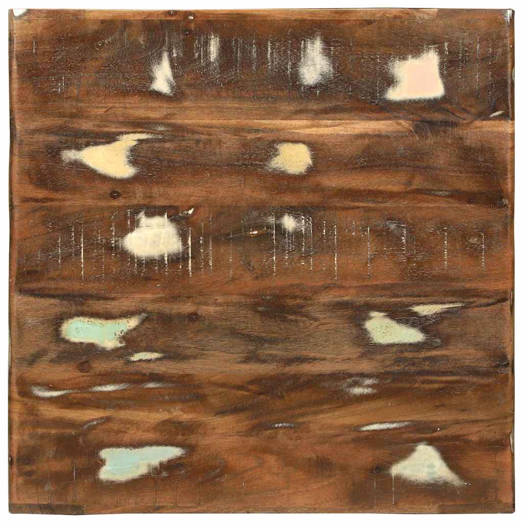 Salongbord Sofabord Tre Flerfarget 50 x 50 x 35 cm gjenvunnet heltre