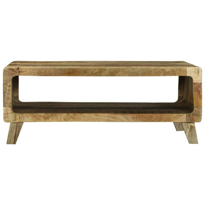 Salongbord Sofabord Brun 90 x 50 x 35 cm Heltre grovt mangotre