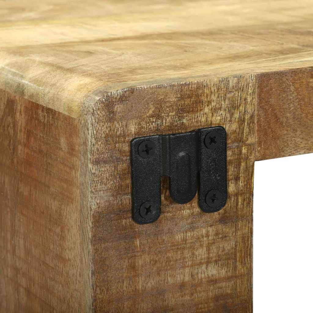 TV-Møbel Tre TV-Skap med hylle Brun 36 x 30 x 54 cm Massivt mangotre