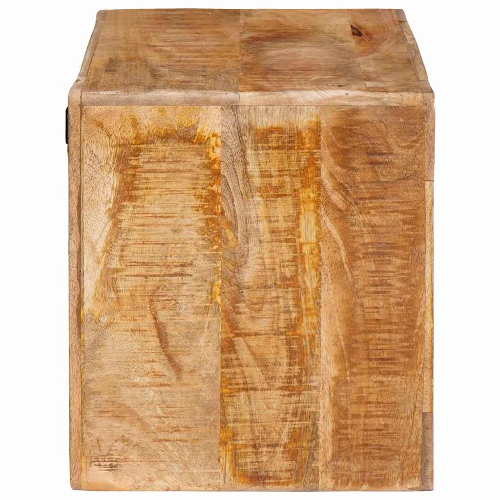 Vinstativ Vinhylle Veggmontert Brun 44 x 30 x 35 cm heltre mango