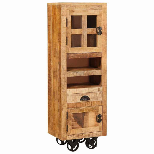 Skap Brun 40 x 30 x 120.5 cm heltre mango