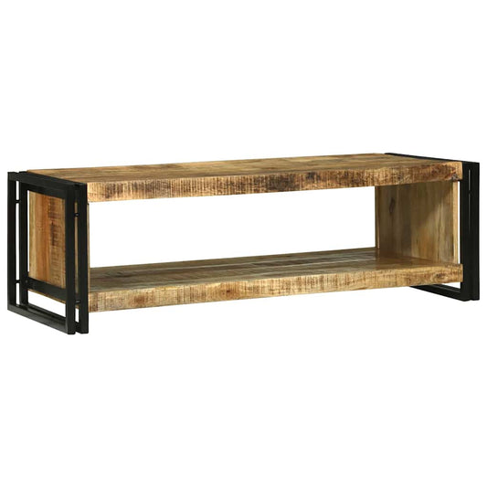 Salongbord Sofabord Brun 120 x 50 x 38 cm Heltre grovt mangotre