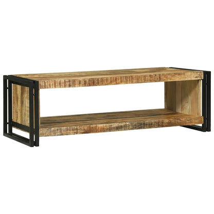 Salongbord Sofabord Brun 120 x 50 x 38 cm Heltre grovt mangotre