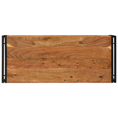 Salongbord Sofabord Brun 120 x 50 x 38 cm heltre akasie
