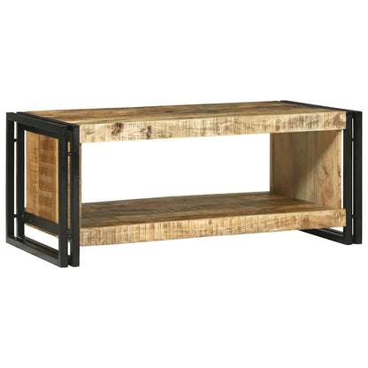 Salongbord Sofabord Brun 90 x 50 x 38 cm Heltre grovt mangotre