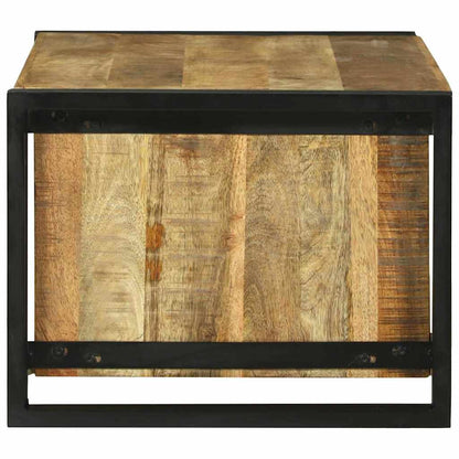 Salongbord Sofabord Brun 90 x 50 x 38 cm Heltre grovt mangotre