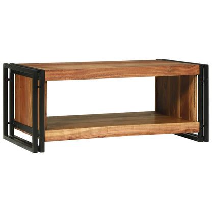 Salongbord Sofabord Brun 90 x 50 x 38 cm heltre akasie