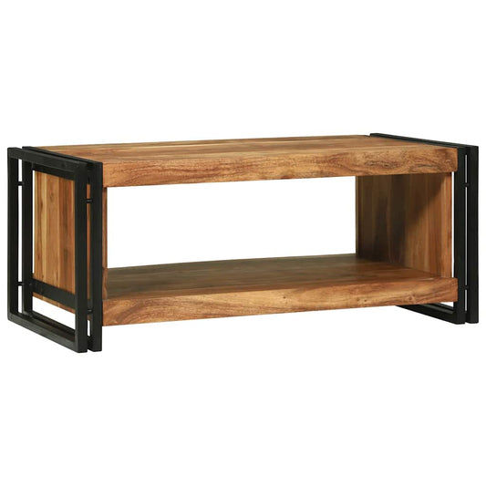 Salongbord Sofabord Brun 90 x 50 x 38 cm heltre akasie
