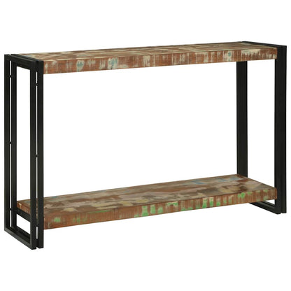 Avlastningsbord Konsollbord Tre Flerfarget 120 x 33 x 75 cm gjenvunnet heltre