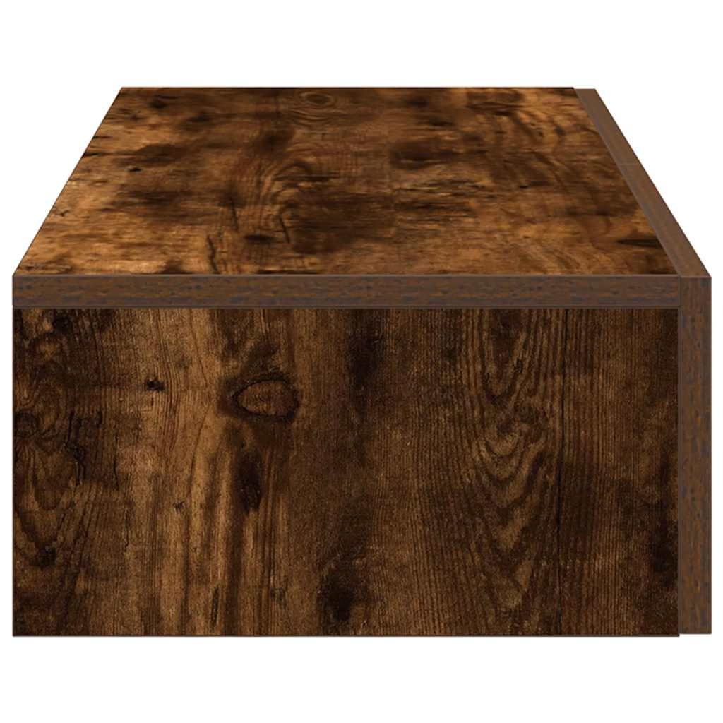 Vegghylle Røyk Eik med skuffer 80x33x17 cm