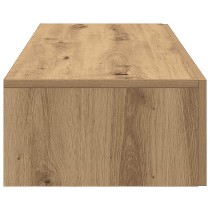 Vegghylle Artisan Eik med skuffer 100x36x19 cm