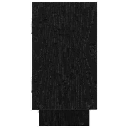 Vegghylle Svart Kubeformet 5 rom