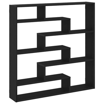 Vegghylle Svart Kubeformet 7 rom