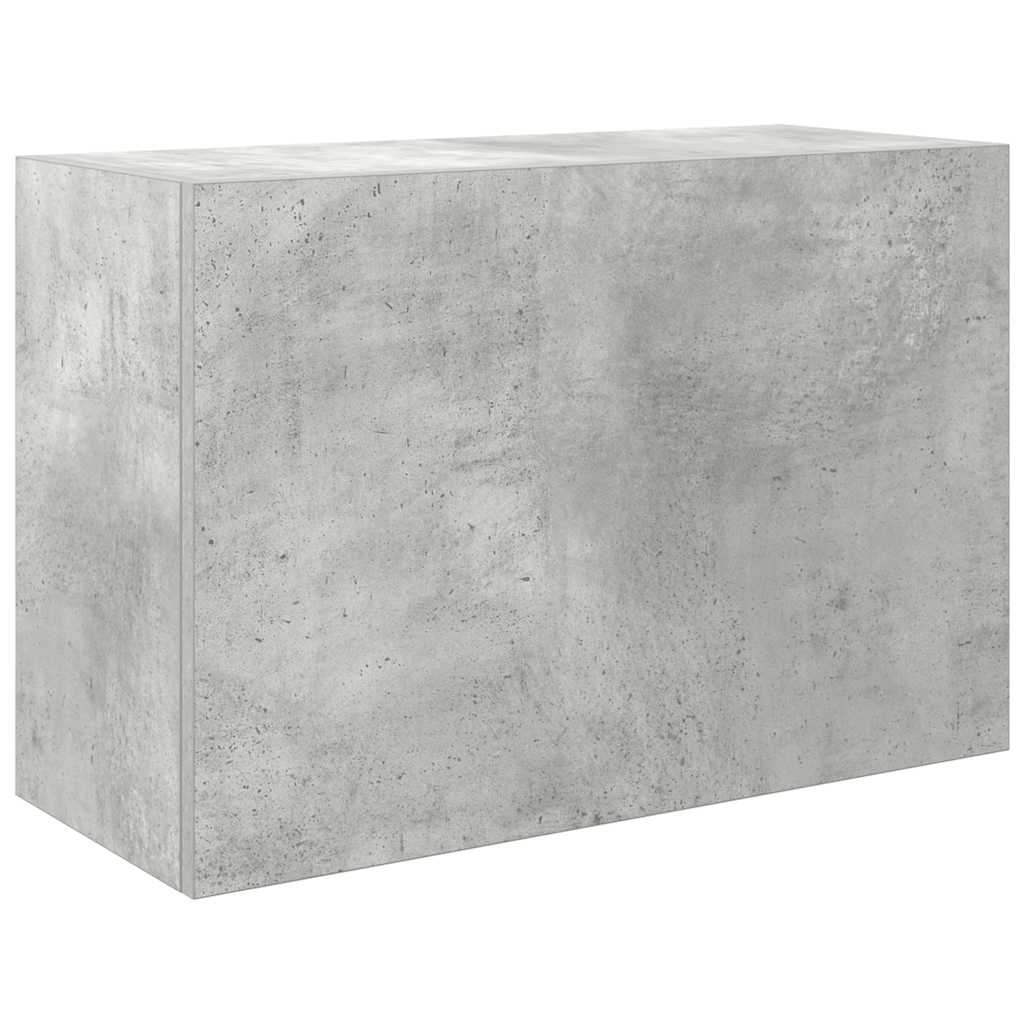 Baderomsskap Betonggrå 60x25x40 cm