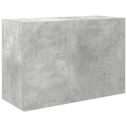 Baderomsskap Betonggrå 60x25x40 cm