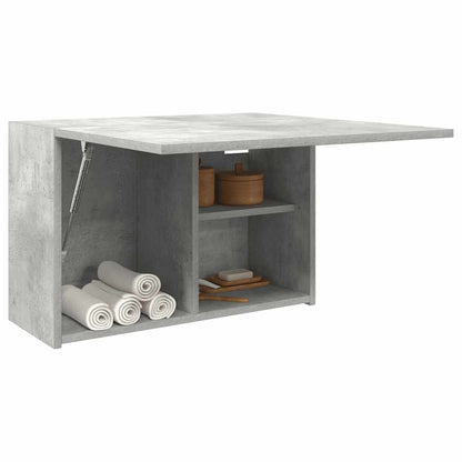 Baderomsskap Betonggrå 60x25x40 cm