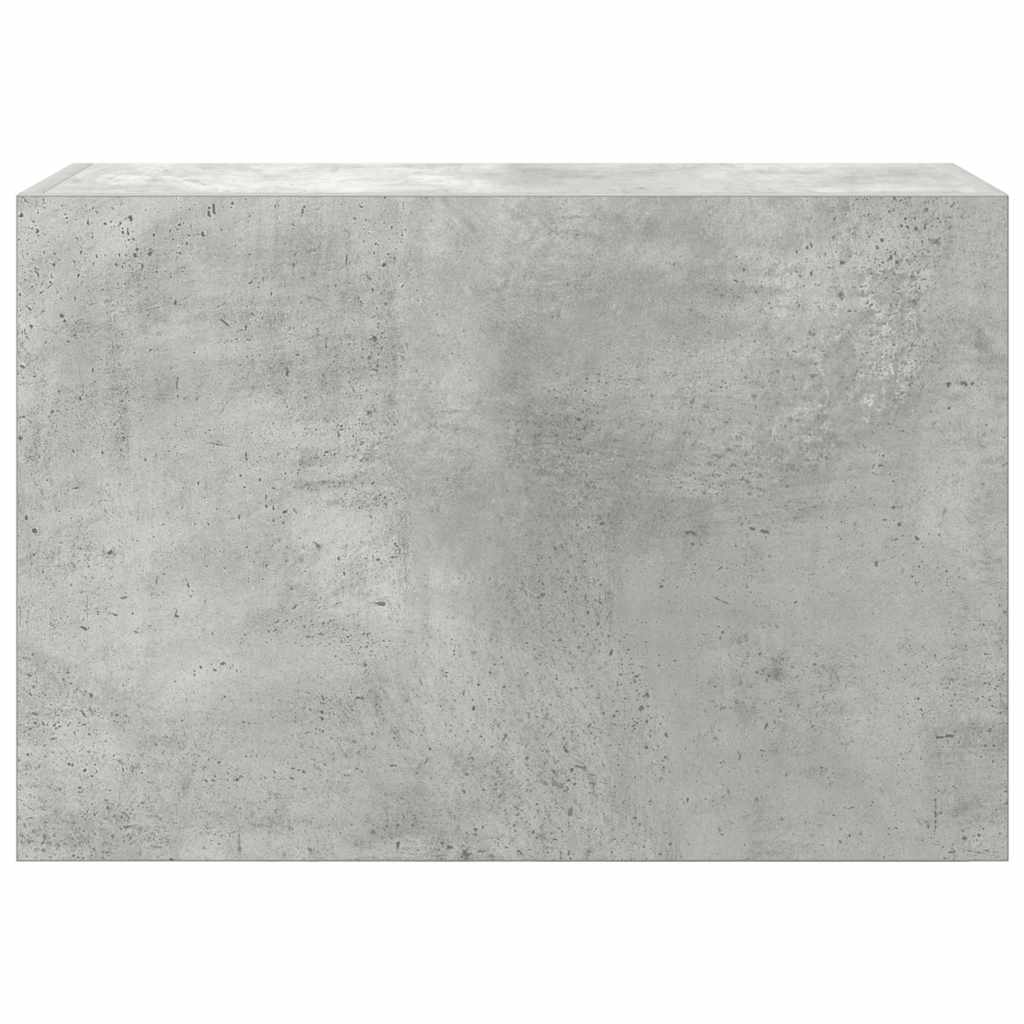 Baderomsskap Betonggrå 60x25x40 cm