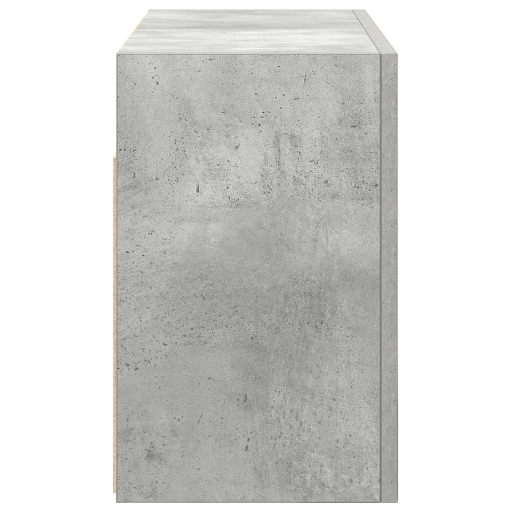 Baderomsskap Betonggrå 60x25x40 cm
