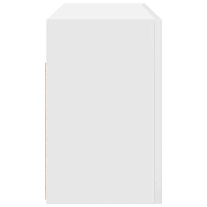 Baderomsskap Hvit 80x25x40 cm