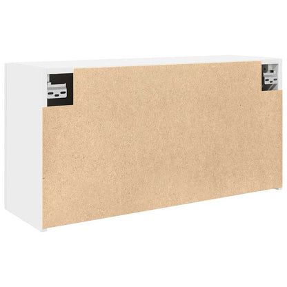 Baderomsskap Hvit 80x25x40 cm
