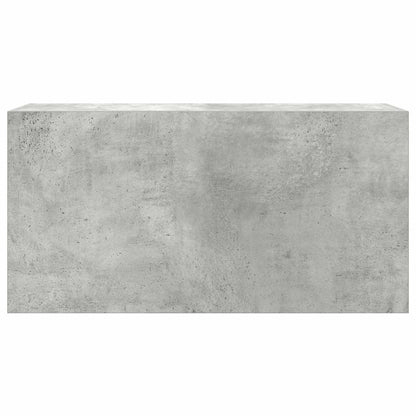 Baderomsskap Betonggrå 80x25x40 cm