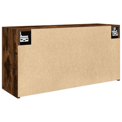 Baderomsskap Røkt Eik 80x25x40 cm