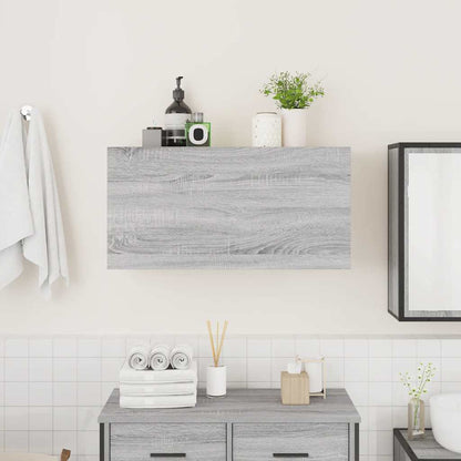 Baderomsskap Sonoma Grå 80x25x40 cm