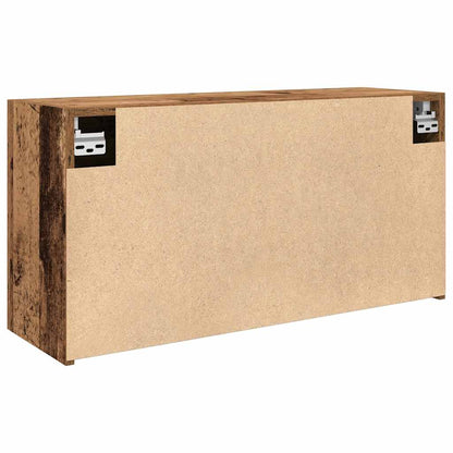 Baderomsskap Gammelt Tre 80x25x40 cm