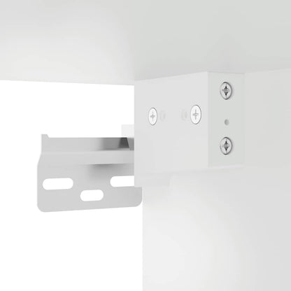 Baderomsskap Hvit 100x25x30 cm